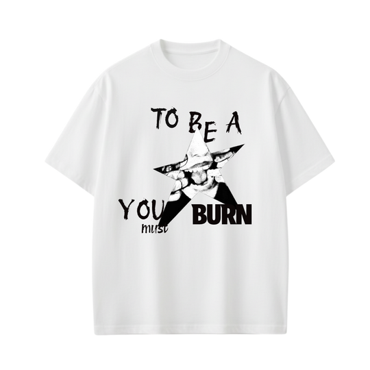 Star Be Autyst White T-Shirt