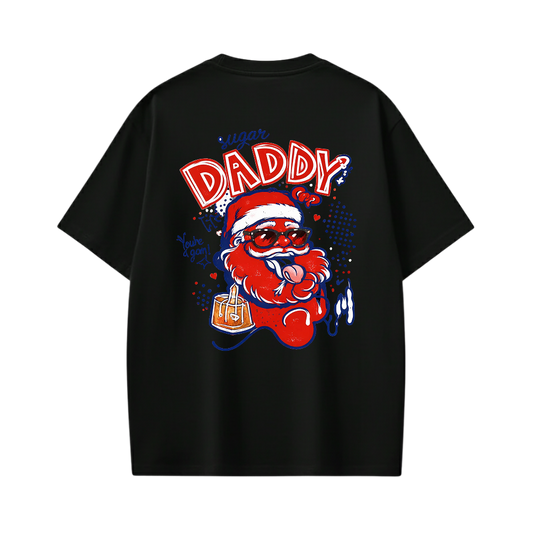 SUGAR DADDY BE AUTYST BLACK T-SHIRT