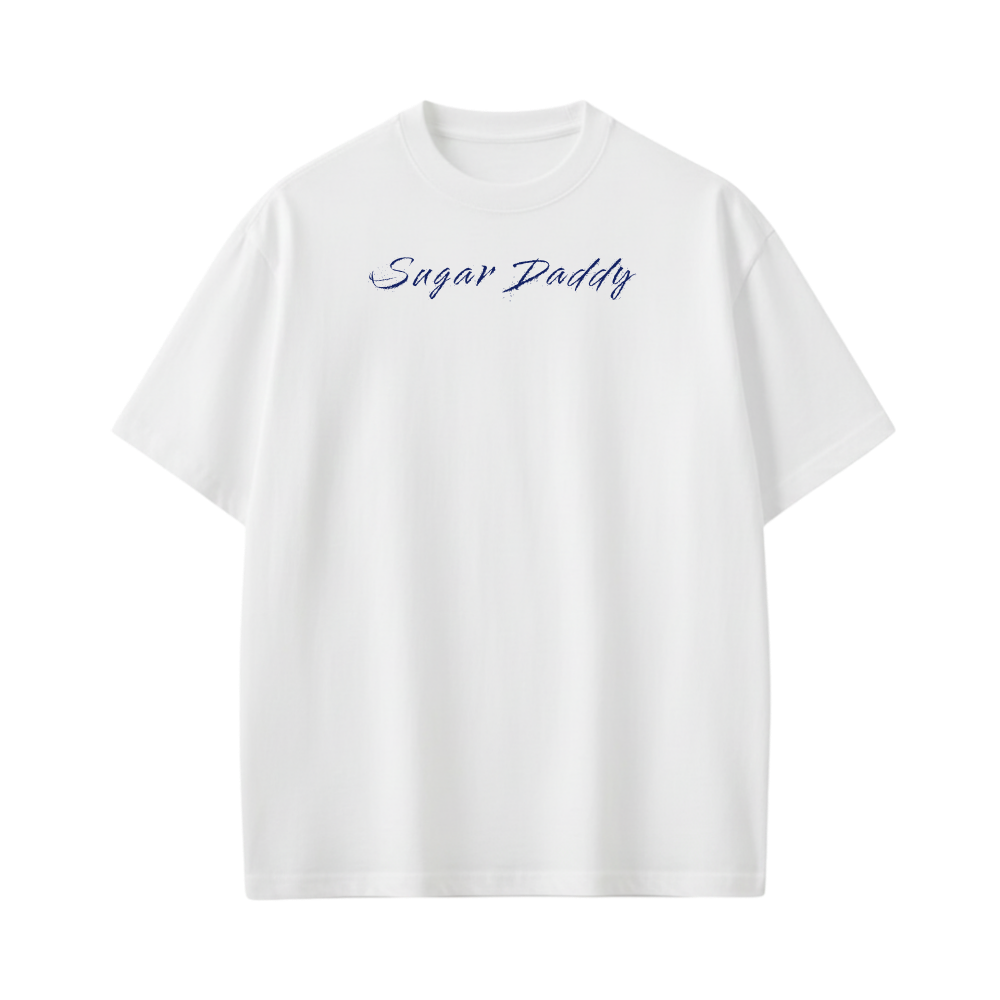 SUGAR DADDY BE AUTYST WHITE T-SHIRT