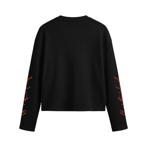 Sainthead Black Waffle T-shirt