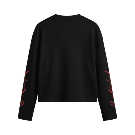 Sainthead Black Waffle T-shirt