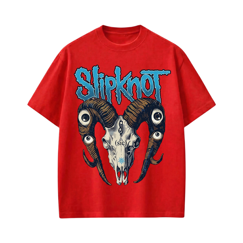 Slipknot Be Autyst Red T-shirt