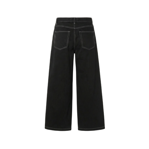 Street Roar Be Autyst Black Contrast Denim Jeans