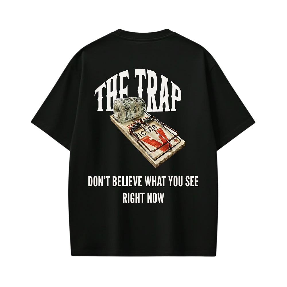 THE TRAP BE AUTYST BLACK T-SHIRT
