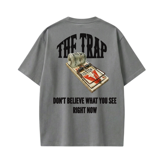 THE TRAP BE AUTYST GREY T-SHIRT
