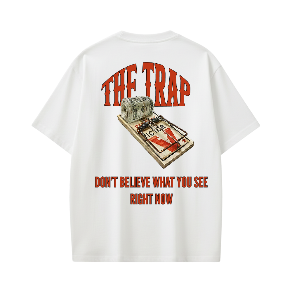 THE TRAP BE AUTYST WHITE T-SHIRT