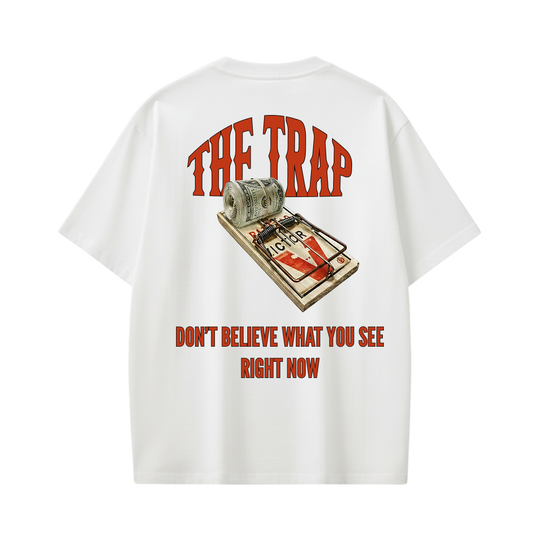 The Trap Be Autyst White T-Shirt