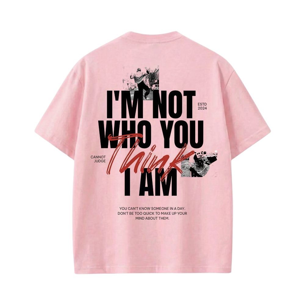 THINK BE AUYTST PINK T-SHIRT