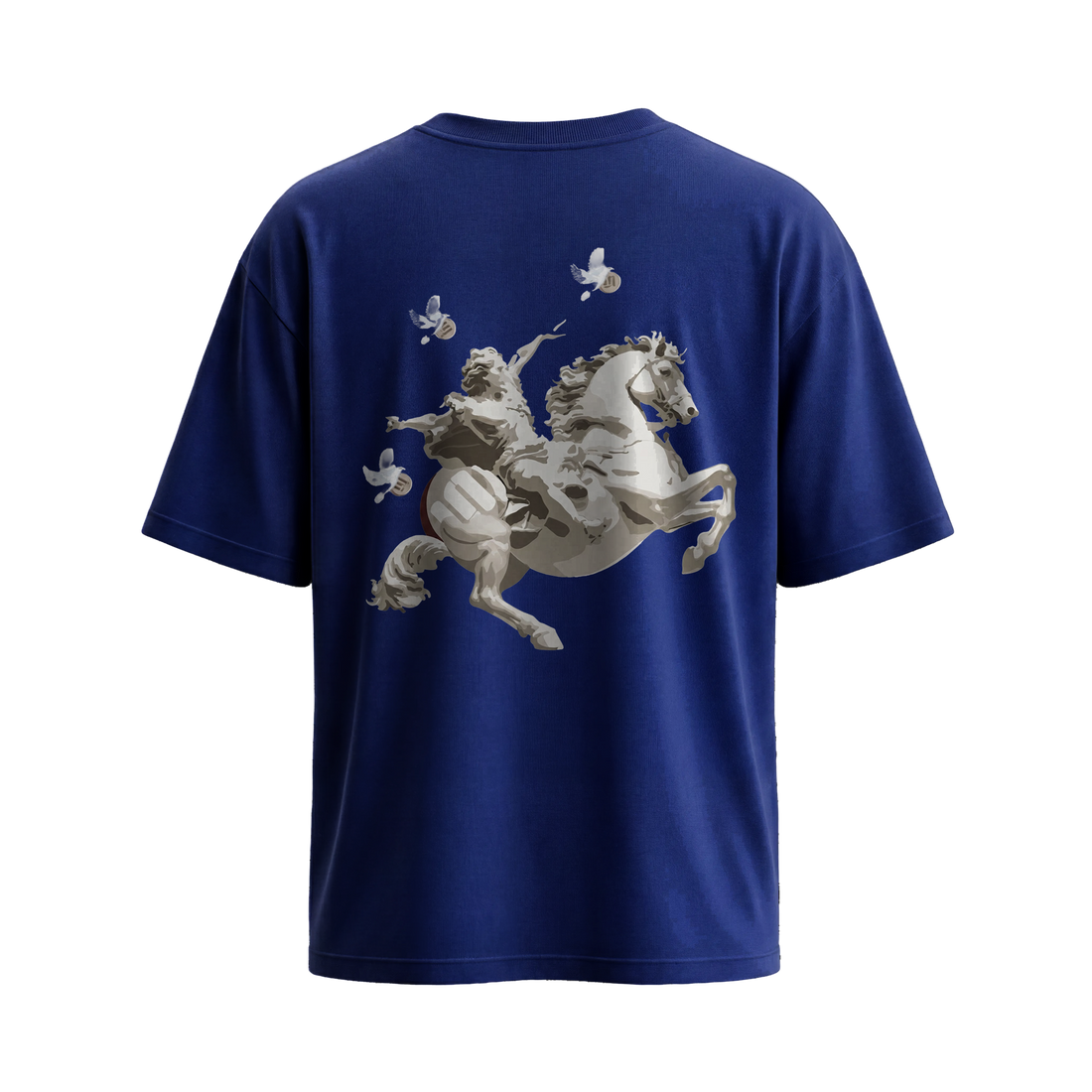 Be Autyts Mythic Wings Blue T-Shirt