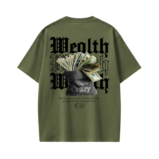 Wealth Be Autyst Green T-Shirt