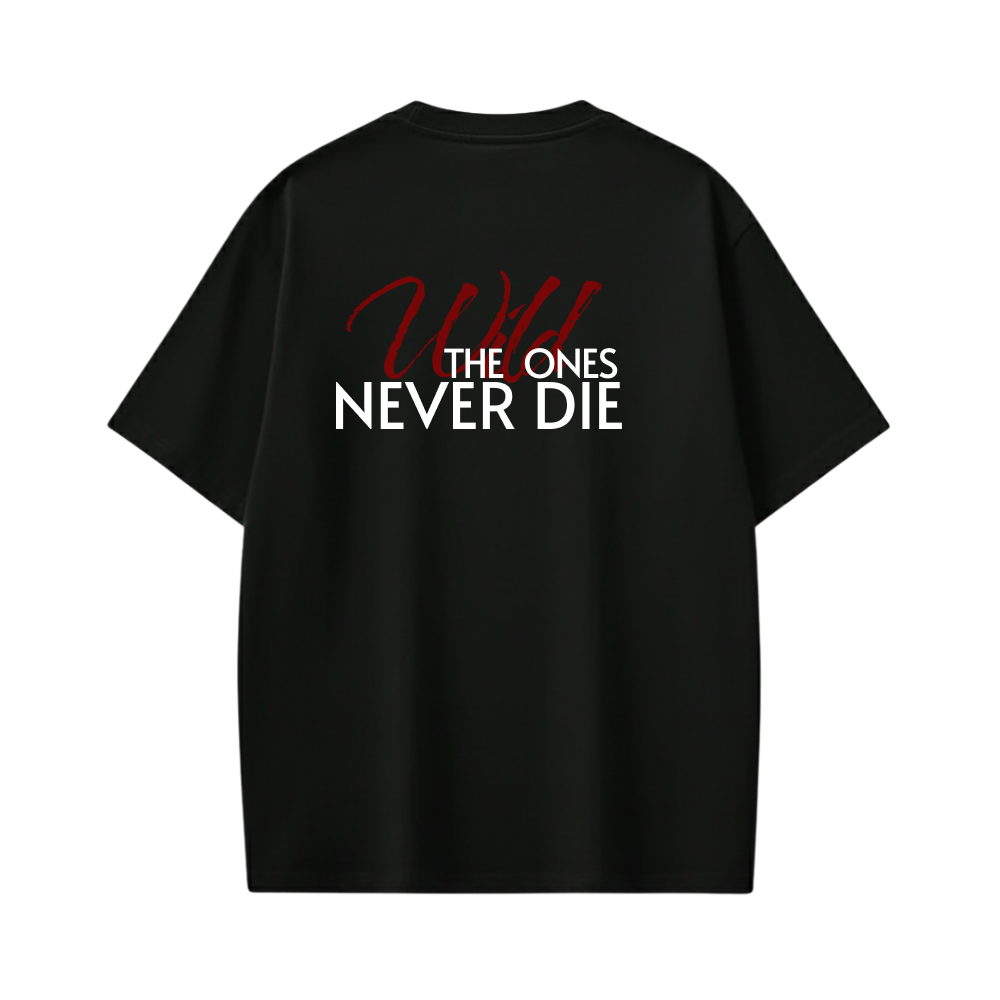 WILD BE AUTYST BLACK T-SHIRT