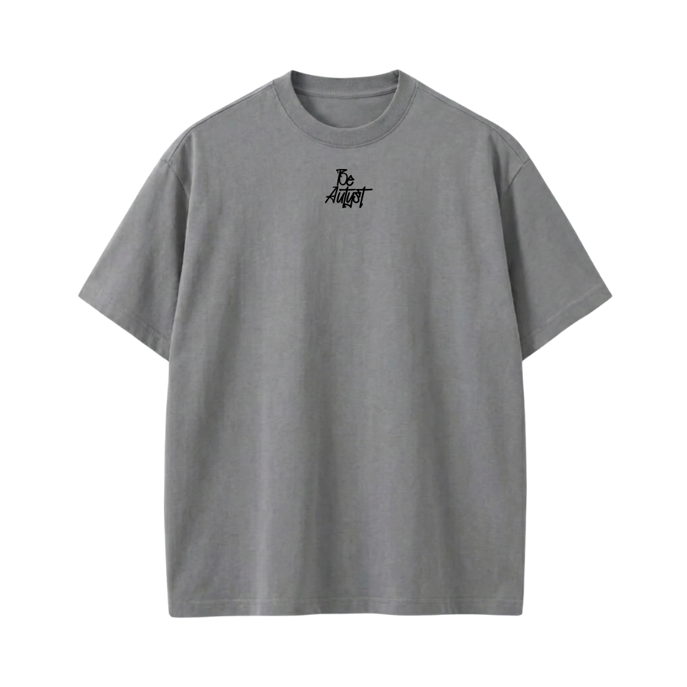 YOURS BE AUTYST GRAY T-SHIRT