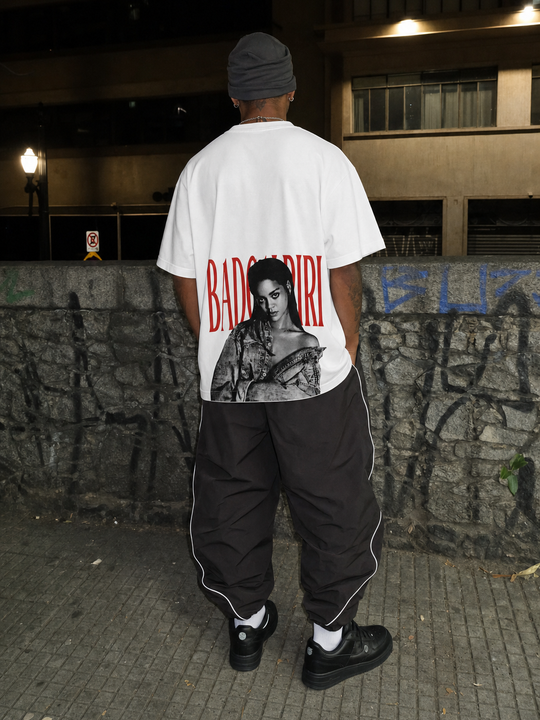 Be Autyst Bad Gal Riri White T-Shirt