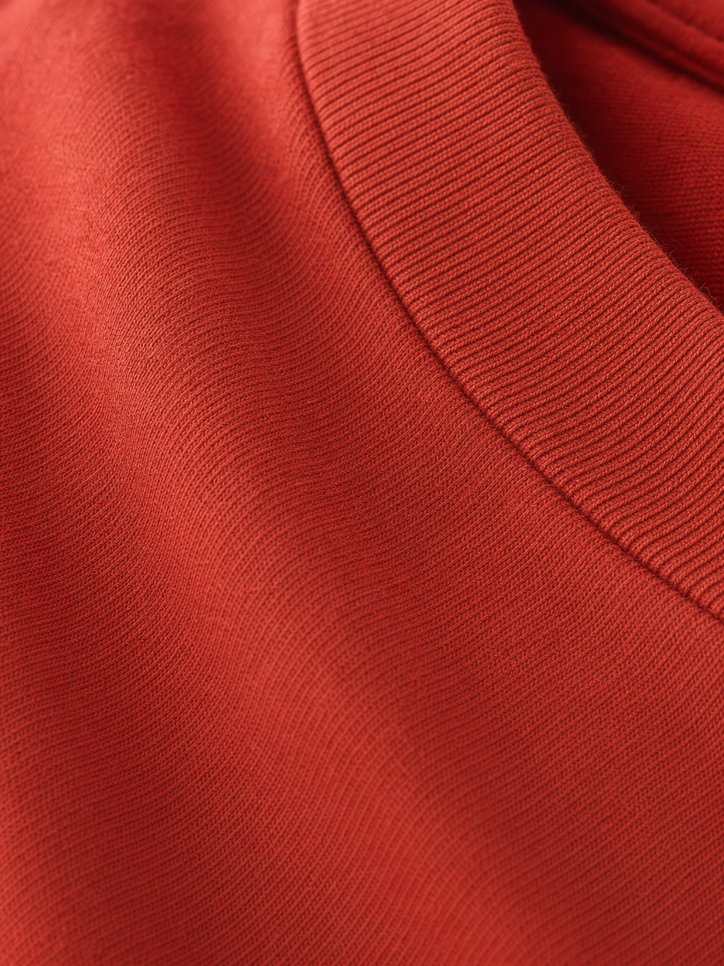 Be Autyts Faith Over Fear Red T-Shirt – close-up detail