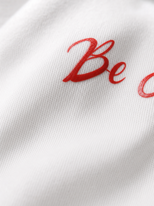Be Autyst Ruby Lips White T-Shirt