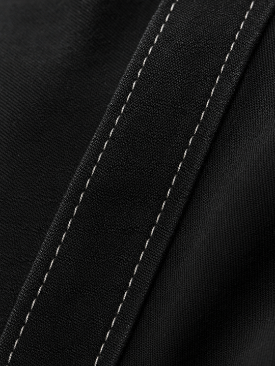 Be Autyst Black Canvas Overshirt