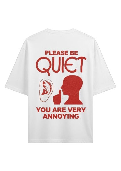 Be Autyst Annoyed Tshirt - White