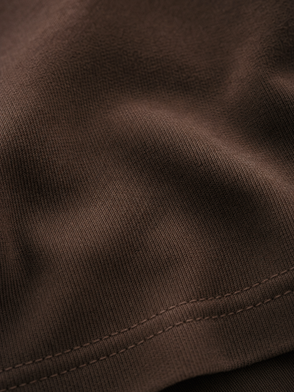 Be Autyst Faith Over Fear Brown T-Shirt – close-up detail