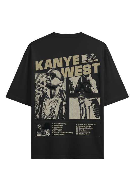 Kanye West Graduation Tshirt - Black