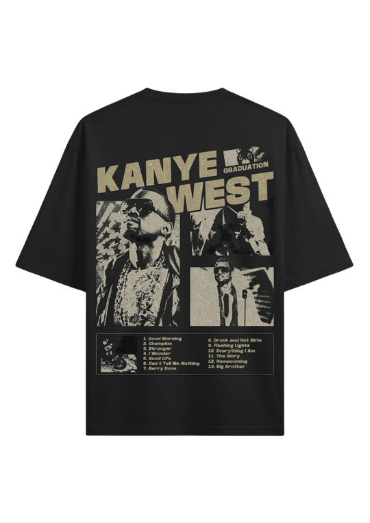 Kanye West Graduation Tshirt - Black
