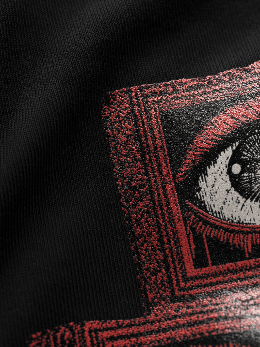 Channel Your Soul Be Autyst Black T-Shirt – close-up detail