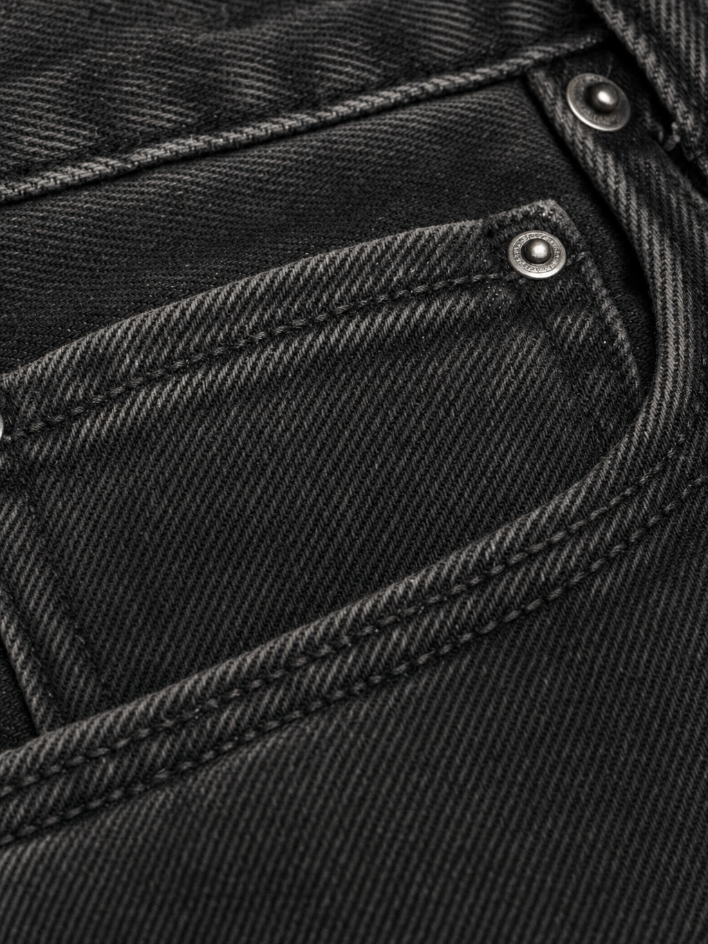 Be Autyst Eclipse Wide-Leg Denim – close-up detail
