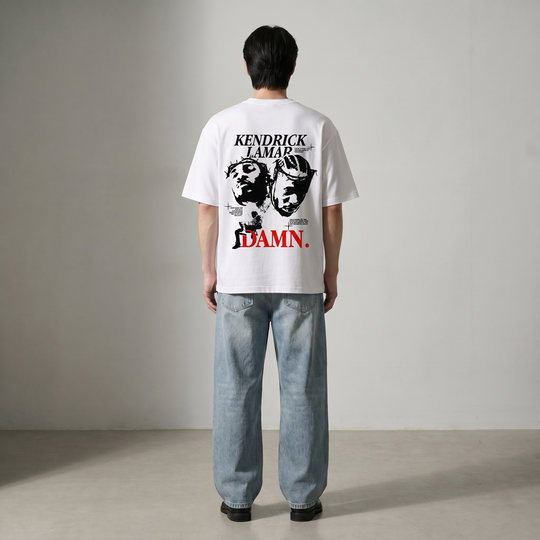 Kendrick Damn Tshirt - White
