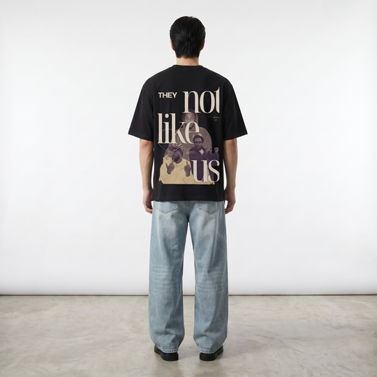 They Not Like Us Kendrick Tshirt - Black