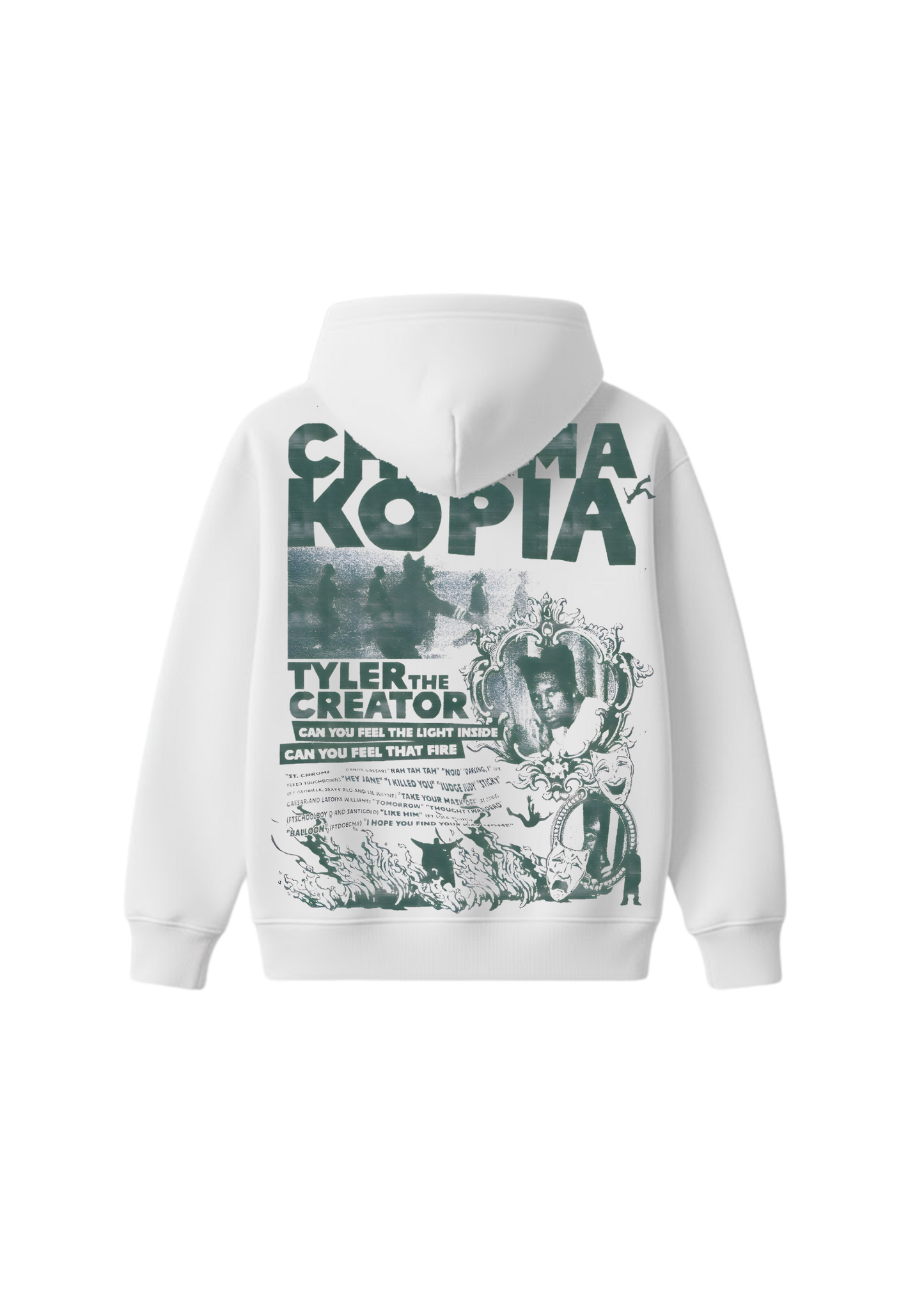 Tyler Chroma Kopia Hoodie - White