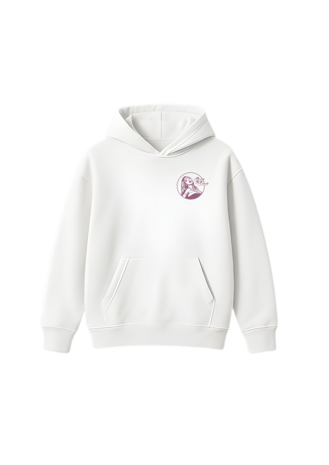 Sabrina Short 'n Sweet Hoodie - White