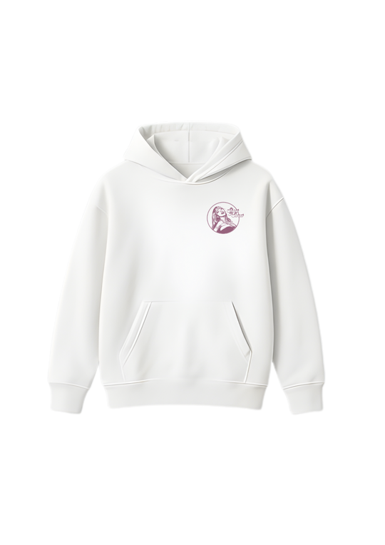 Sabrina Short 'n Sweet Hoodie - White