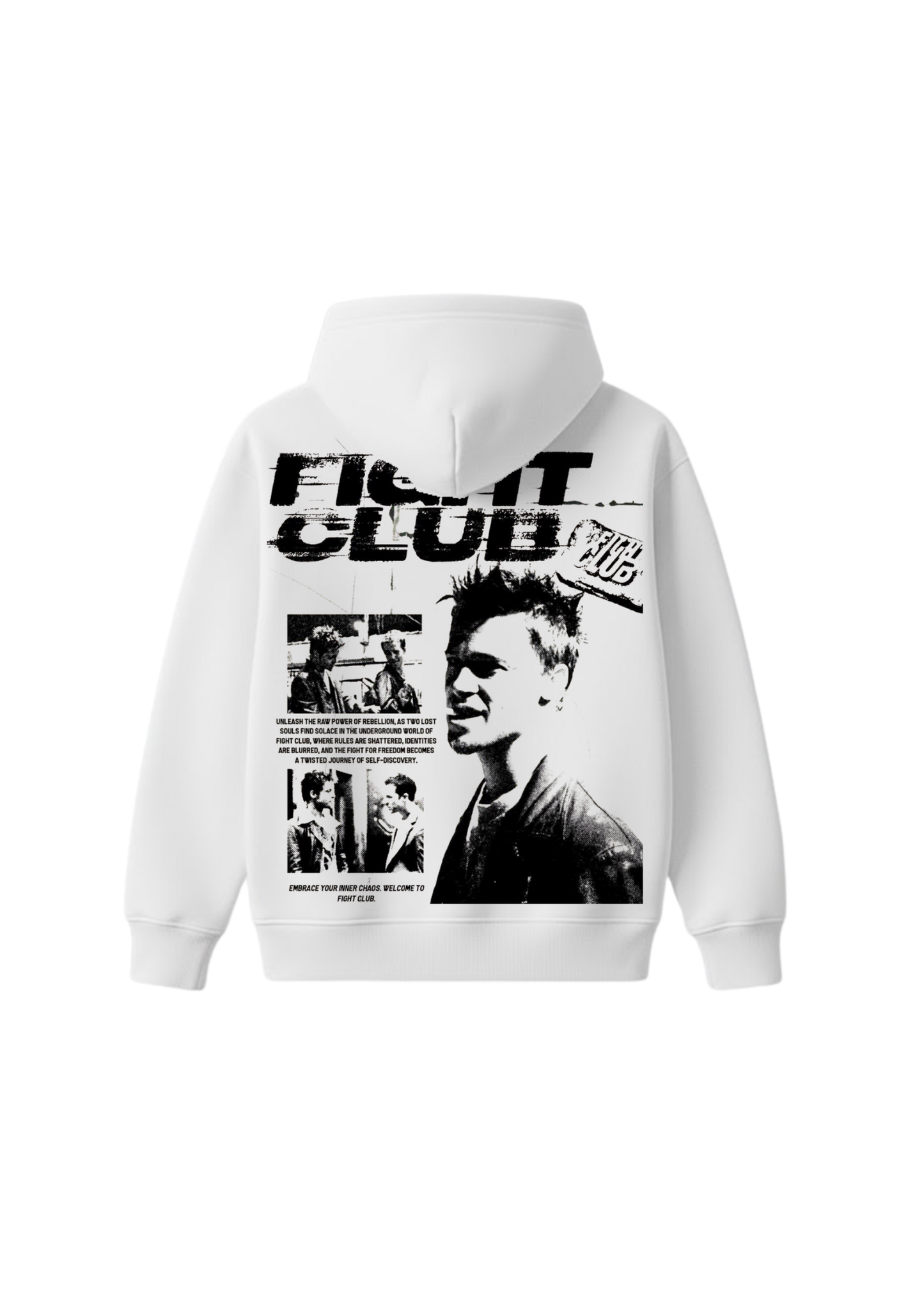 Fight Club Hoodie - White