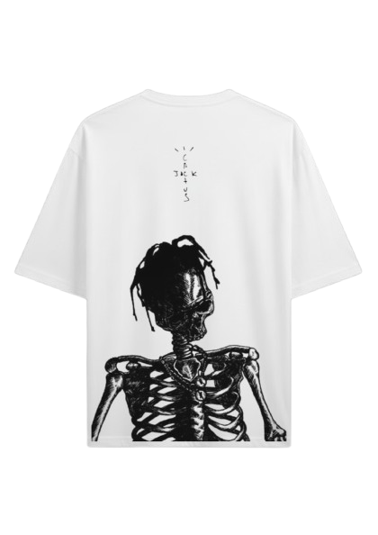 Be Autyst Cactus Jack Tshirt - White