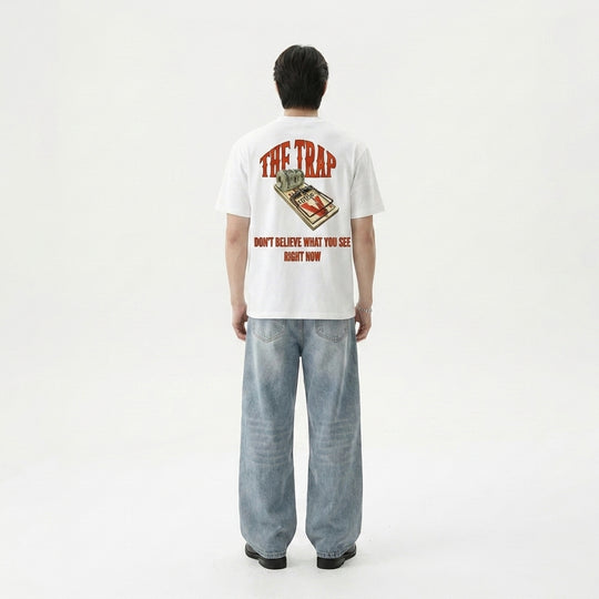 The Trap Be Autyst White T-Shirt