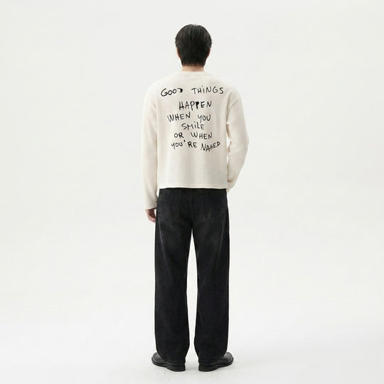 Good Things Off White Waffle T-shirt