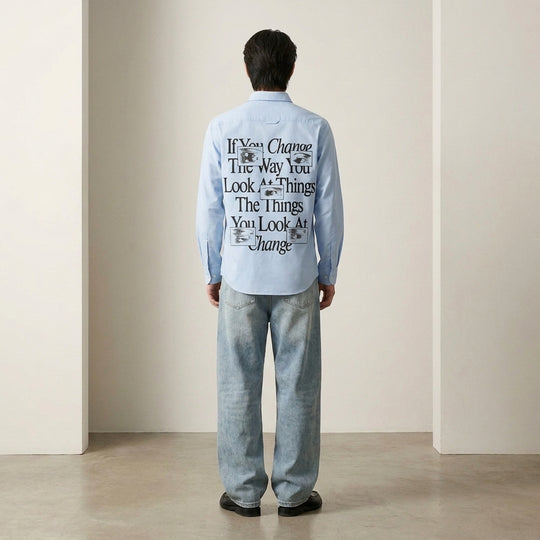 Change Be Autyst Ice Blue Shirt