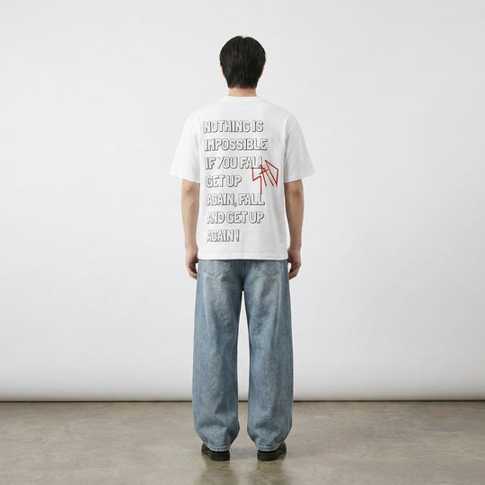 Sad Be Autyst White T-Shirt