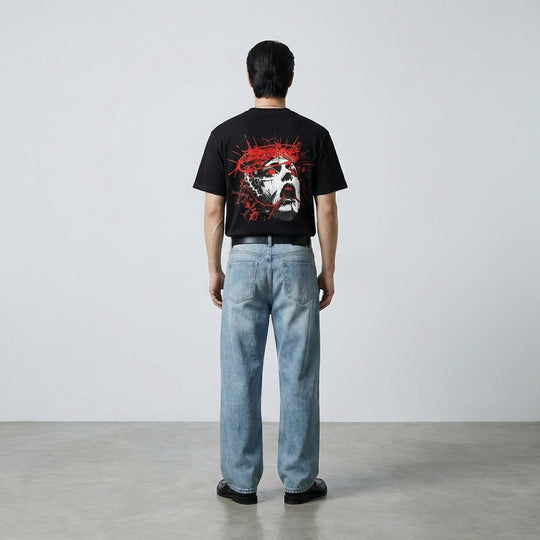 Lost Be Autyst Black T-Shirt