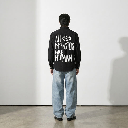 Monsters Be Autyst Black Shirt