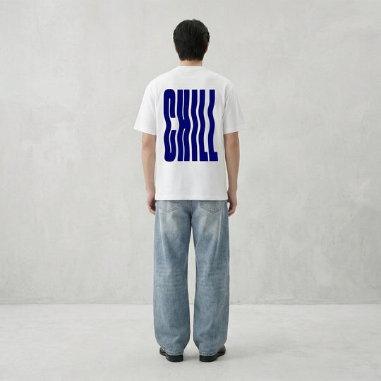 Chill Be Autyst White T-Shirt