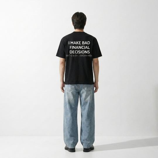 Financial Be Autyst Black T-Shirt
