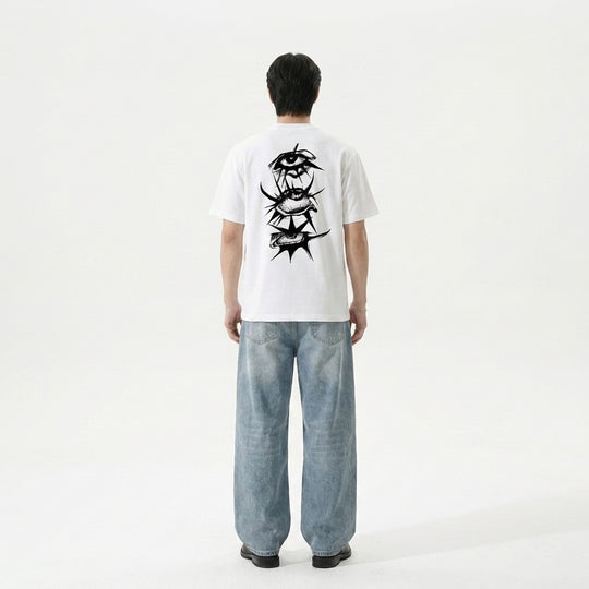 Eyes Be Autyst White T-Shirt