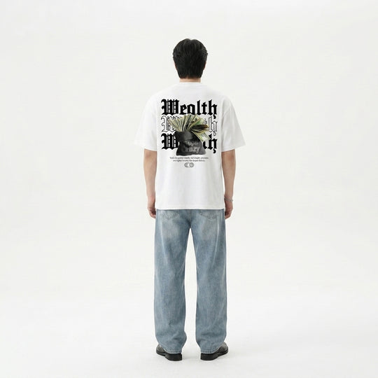 Wealth Be Autyst White T-Shirt
