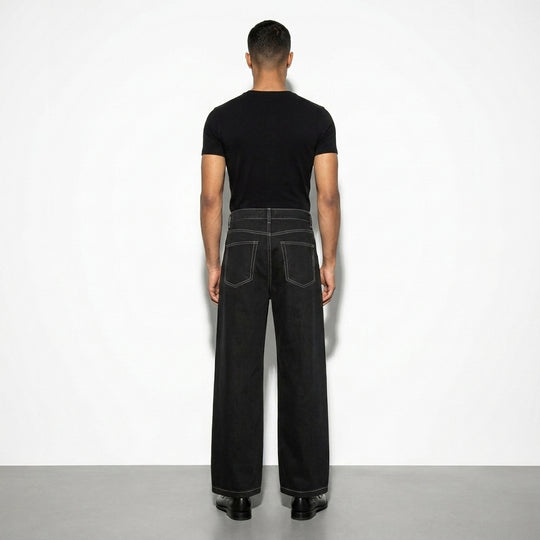 Street Roar Be Autyst Black Coontrast Denim
