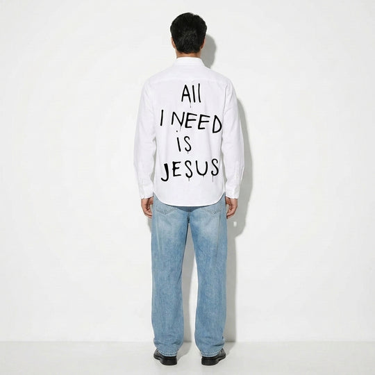 Jesus Be Autyst White Shirt
