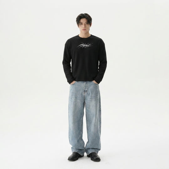 Obsidian Web Black Waffle T-shirt