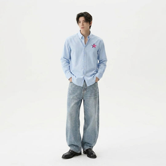 Mind Set Be Autyst Ice Blue Shirt