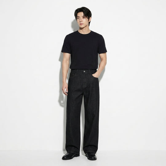 Inferno Pair Be Autyst Black Contrast Denim