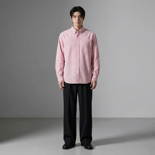 Bad Choices Be Autyst Pink Striped Shirt