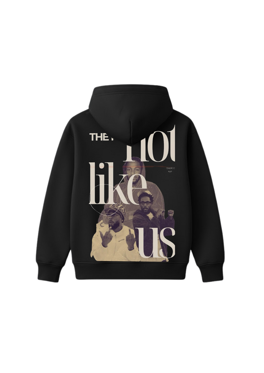 Kendrick They Not Like Us Hoodie - Black